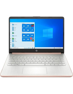 Laptop HP Stream 14" Rosa Dorado, Intel Celeron N4020, 4GB RAM, 128GB 2