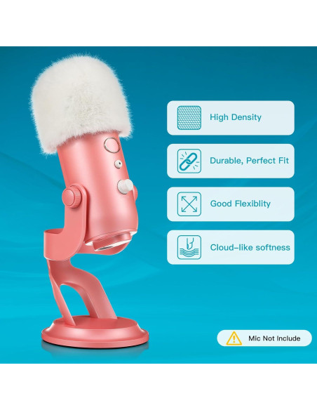 Micrófono USB Gaming ZealSound K66 con Funda Peluda