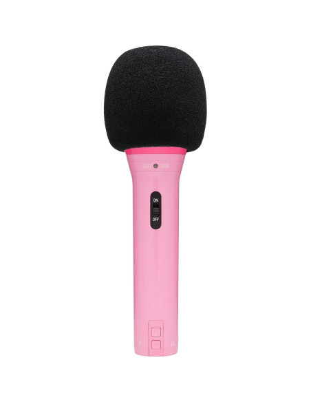 Micrófono Dinámico Samson Q2U USB/XLR Cardioide Rosa
