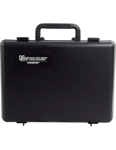 Paquete de 3 Micrófonos Dinámicos Samson Q6 Cardioides Paquete de 3 Micrófonos Dinámicos Samson Q6 Cardioides