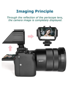 Espejo Selfie Vlog KOQINVIZ con Pantalla Plegable para Cámaras Sin Espejo 2