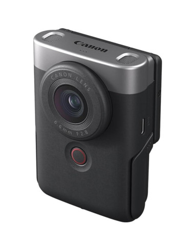 Cámara Compacta Canon PowerShot V10 Plata 4K 19mm + 64GB