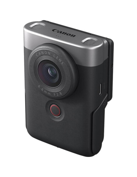 Cámara Compacta Canon PowerShot V10 Plata 4K 19mm + 64GB