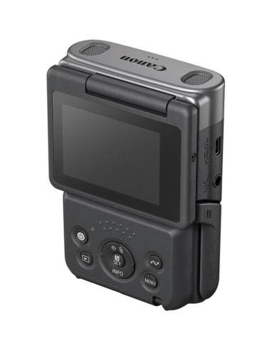 Cámara Compacta Canon PowerShot V10 Plata 4K 19mm + 64GB