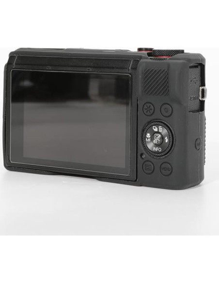 Funda de Silicona Suave Canboc para Canon G7X Mark III - Negra
