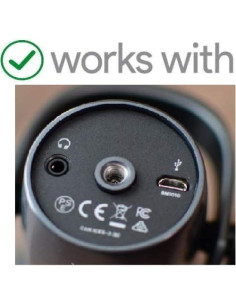 Cable USB 3m ienza para Micrófonos Blue Yeti X y Nano 2