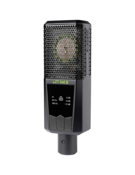 Micrófono de Condensador Cardioide Lewitt LCT 540 Subzero con Auriculares Polsen HPC-A30