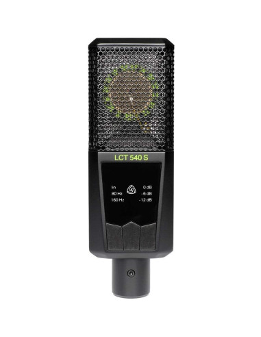 Micrófono de Condensador Cardioide Lewitt LCT 540 Subzero con Auriculares Polsen HPC-A30