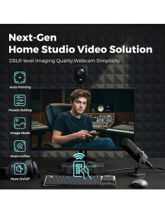 Cámara de Streaming 4K NearStream VM20 con Soporte Ajustable 2