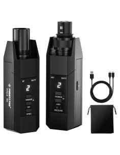 Transmisor Receptor Inalámbrico XLR Phenyx Pro PTU-X 30m