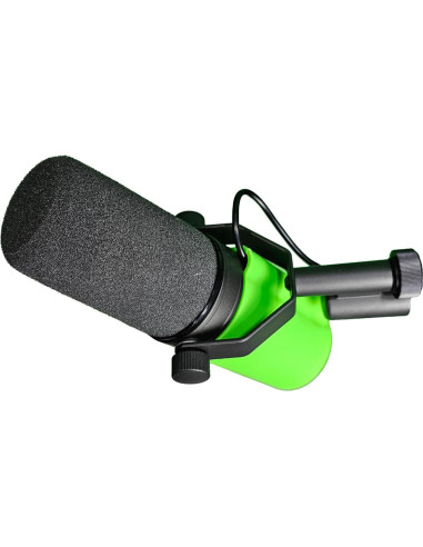 Cubierta de micrófono verde lima Myc para Shure SM7B/SM7dB