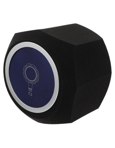 Funda de Esponja para Micrófono FAVOMOTO Azul Aislante de Ruido