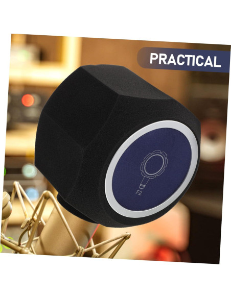 Funda de Esponja para Micrófono FAVOMOTO Azul Aislante de Ruido Funda de Esponja para Micrófono FAVOMOTO Azul Aislante de Ruido