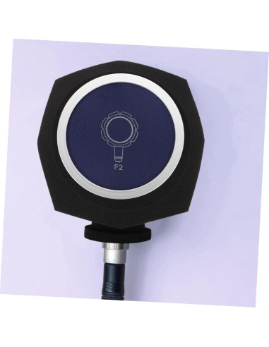 Funda de Esponja para Micrófono FAVOMOTO Azul Aislante de Ruido