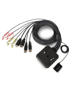 Interruptor KVM IOGEAR 2 Puertos 4K HDMI USB GCS92HU