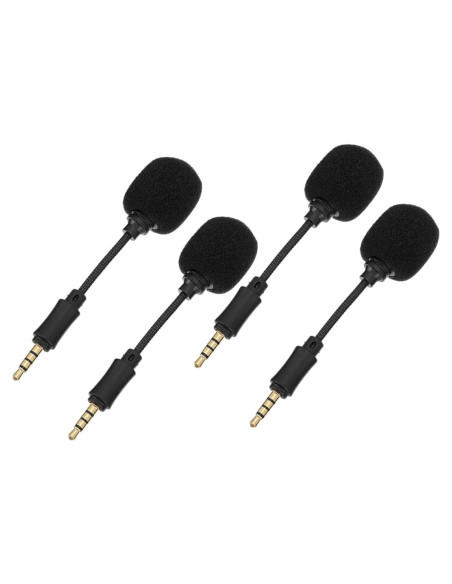 Micrófono Portátil VICASKY 4 Pcs Cancelador de Ruido 10cm