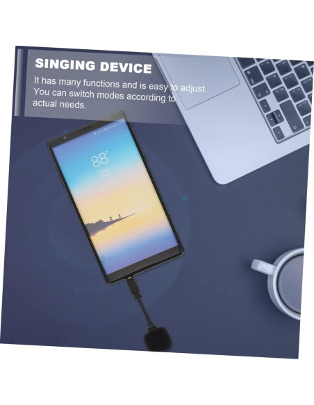 Micrófono Portátil VICASKY 4 Pcs Cancelador de Ruido 10cm