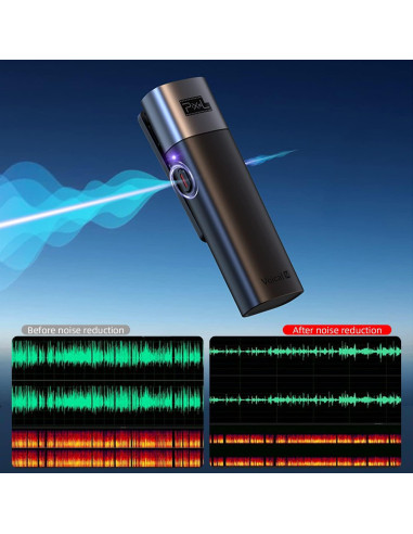 Micrófono Lavalier Inalámbrico Pixel Voical M Type-C 42h Batería