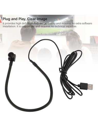 Cámara Web USB 1080P Bewinner con Micrófono Incorporado