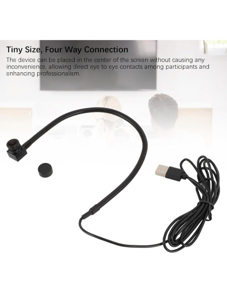 Cámara Web USB 1080P Bewinner con Micrófono Incorporado