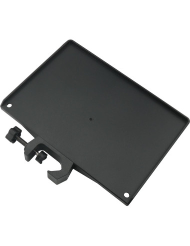 Bandeja Ajustable para Soporte de Micrófono Negro 20.07 cm