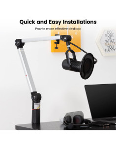 Soporte de Micrófono Thronmax Flex S5 Ajustable 360 2