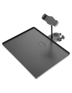 Soporte de Micrófono con Bandeja y Abrazadera para Móvil