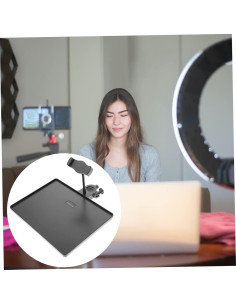 Soporte de Micrófono con Bandeja y Abrazadera para Móvil 2