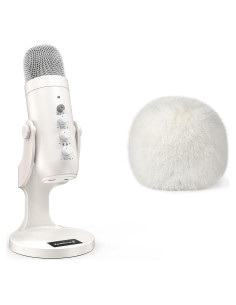 Micrófono USB Gaming ZealSound K66 con Cubierta de Piel