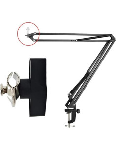 Paquete de 3 Soportes de Tornillo para Micrófono y Lámpara 2