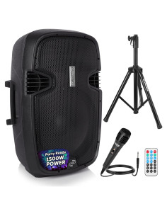 Altavoz PA Portátil Pyle PPHP155ST 1500W Bluetooth 15"