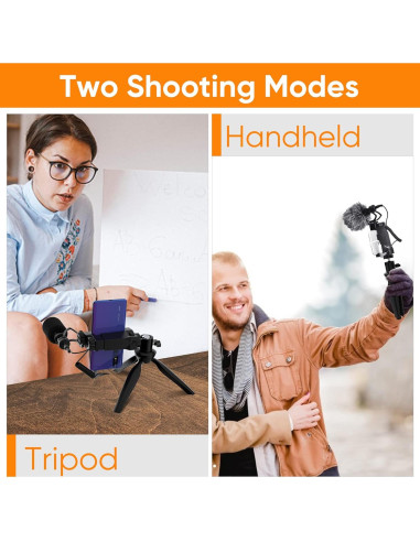 Micrófono de Smartphone Comica CVM-VM10-K2 con Trípode