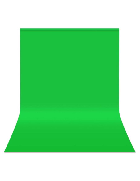 Fondo de Pantalla Verde YAYOYA 3x6m para Fotografía y Streaming