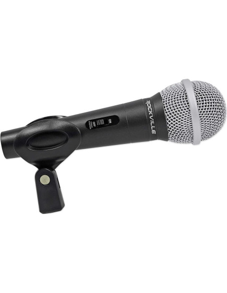 Kit de Podcasting Rockville RMC-XLR con Micrófono, Brazo y Auriculares