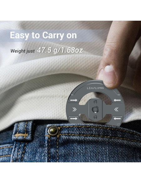 Adaptador de Montaje de Trípode Magnético LEAPLUMIN para Teléfono
