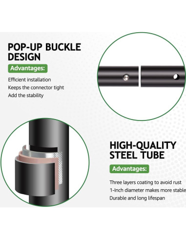 Soporte de Fondo NiceVeedi 4x2.4m con Pantalla Verde