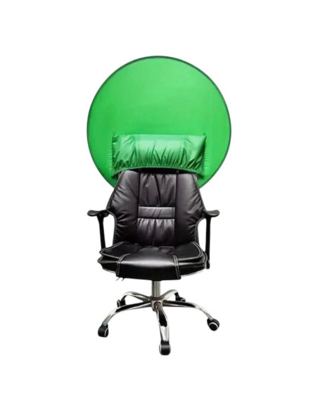 Soporte de Silla con Pantalla Verde Portátil ClickSix - Chroma Key