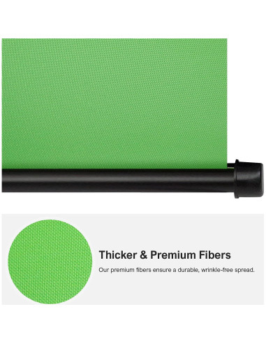 Pantalla Verde Retráctil Julius Studio 1.55 x 1.88 m Montable