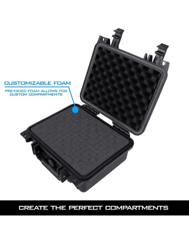 Funda de Viaje CASEMATIX para Micrófono Elgato Wave - Impermeable y Dura