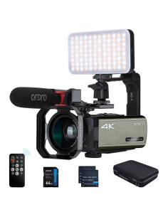 Cámara de Video Digital ORDRO HDR-AX65 4K 12x Zoom Óptico