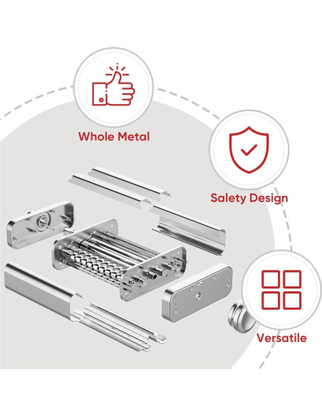 Accesorio de Pasta 3 en 1 Gvode para Batidora Kitchenaid