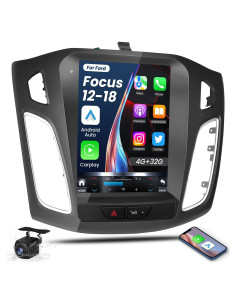 Estéreo de Coche Android 13 Fortdows 10.4" 4GB+32GB para Ford Focus 2012-2018