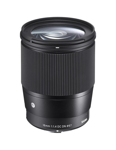 Lente Sigma 16mm f/1.4 DC DN para Sony E + Kit Fotográfico