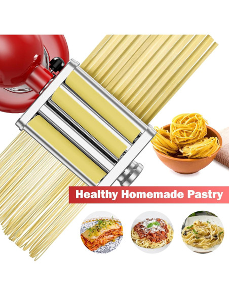 Accesorio de Pasta 3 en 1 Gvode para Batidora Kitchenaid