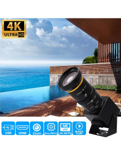 Cámara USB HDMI 4K SVPRO con Lente Telefoto 5-50mm 2