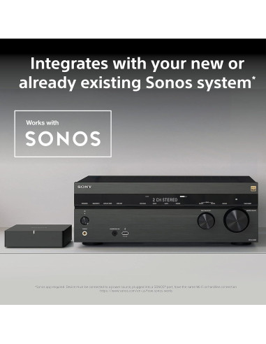 Receptor A/V Sony STR-AN1000 7.2 Canales 8K Dolby Atmos