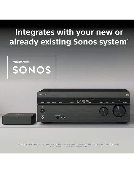 Receptor A/V Sony STR-AN1000 7.2 Canales 8K Dolby Atmos