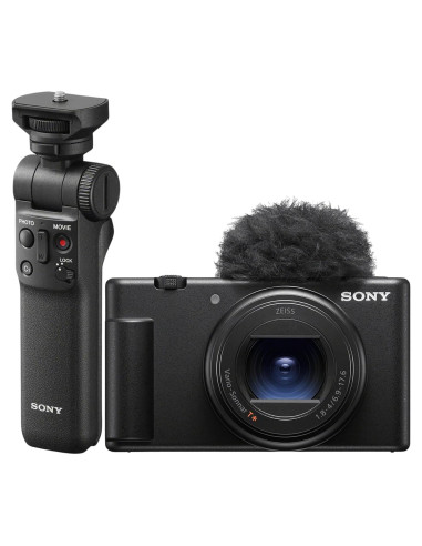 Cámara de Vlog Sony ZV-1 II 4K con Pantalla Abatible y Trípode