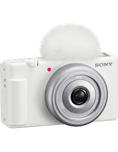Cámara de Vlogging Sony ZV-1F Blanca con Accesorios 2