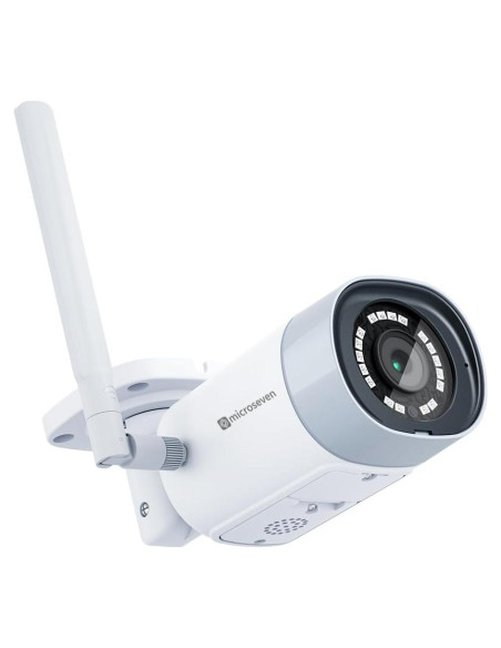 Cámara IP Microseven 4K 8MP Dúo WiFi 2.4/5GHz con Audio